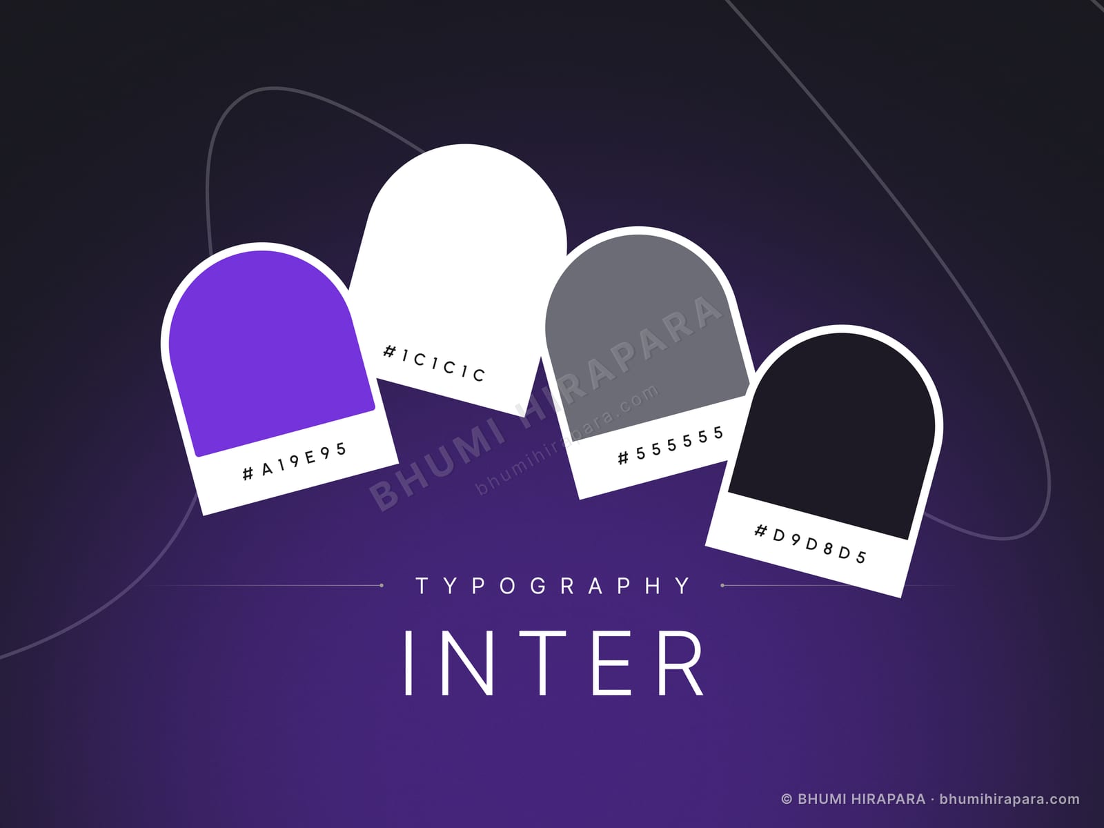 Dark-theme component set covering cards, inputs, badges and navigation