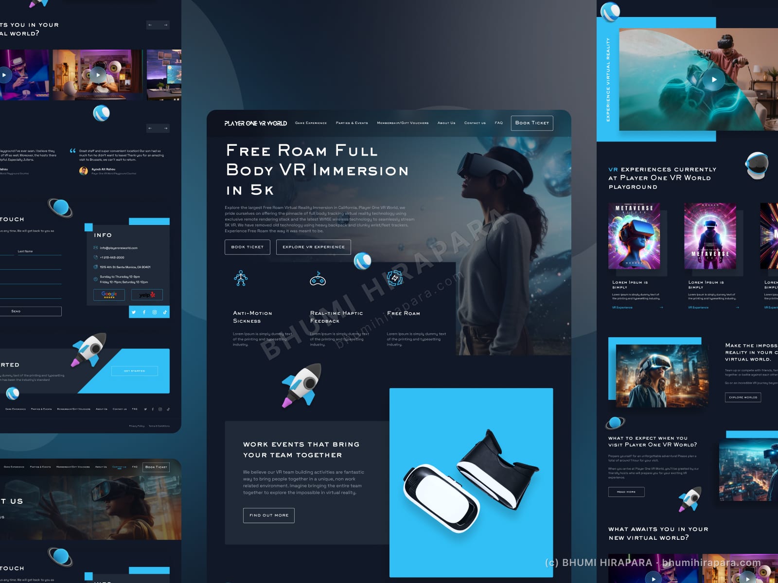 Player One World - Web Design